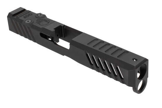Grey Ghost Precision Glock 17 Stripped Slide V1 features a dual optic cut